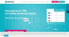 Desktop Screenshot of ekantor.pl